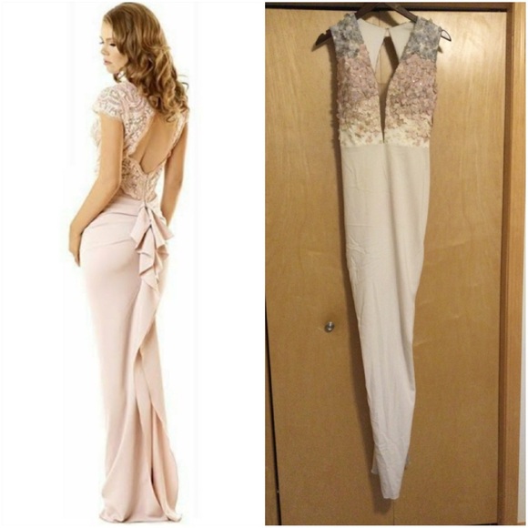 Nicole Bakti Women's Peach Flower Applique - Picture 14 of 16